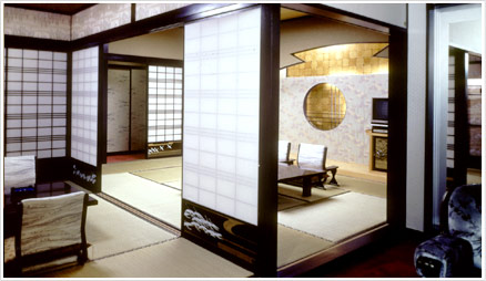 木の館 特別な時を贅を凝らしたお部屋で特別室のお部屋