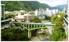 鬼怒川温泉 ふれあい橋